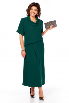 Платье Диомант 2079 зеленый - фото 1