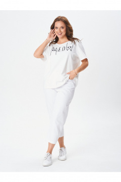 Футболка Condra 16280 молочный - фото 5