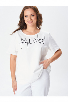 Футболка Condra 16280 молочный - фото 1