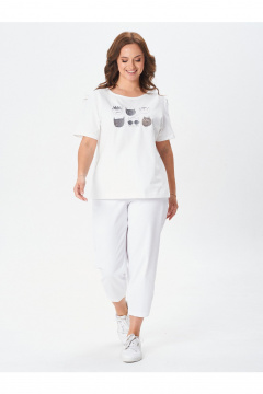 Футболка Condra 16279 молочный - фото 2