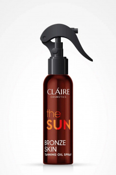 Крем для тела Claire Cosmetics THE SUN Масло-спрей для загара - фото 1