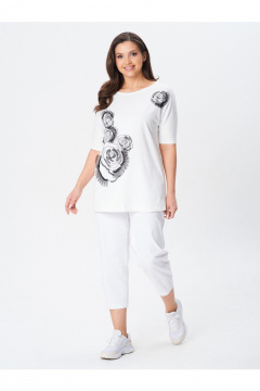 Футболка Condra 16275 молочный - фото 1