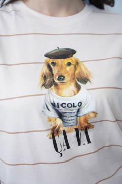 Джемпер Купалинка 658512.158-164 полоска - фото 3