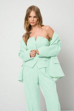 Брюки, жакет, топ PiRS 5890 нежный_мятный - фото 3