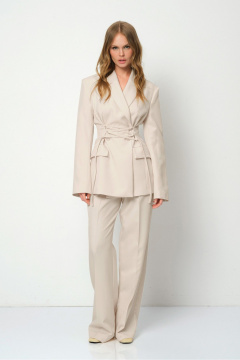 Брюки, жакет PiRS 5930 светло-бежевый - фото 1