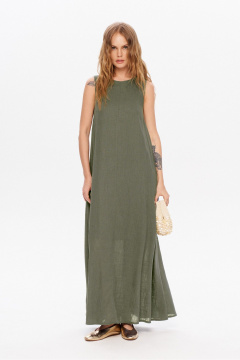 Платье PiRS 5960 хаки - фото 1