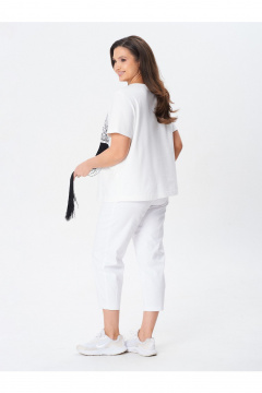 Футболка Condra 16291 молочный - фото 5