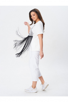 Футболка Condra 16291 молочный - фото 4