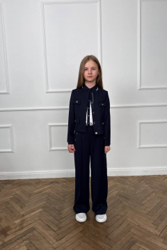 Жакет Tammi 1Ш92-25/1 синий - фото 2