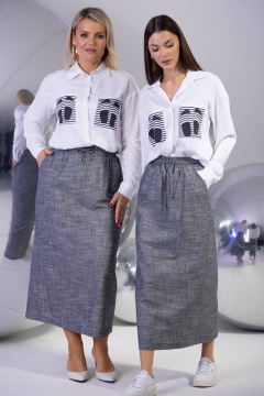 Рубашка, юбка Kivviwear 43214322.01 - фото 2