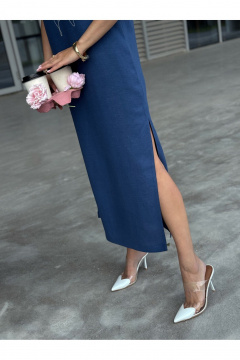 Платье Dilana VIP 2100 синий - фото 3