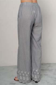 Брюки JRSy 2589 полоса_голубая - фото 4