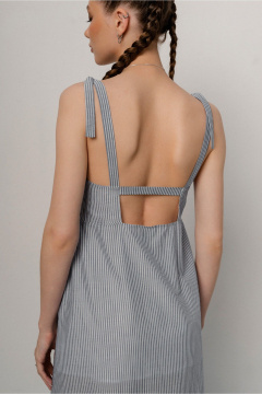 Сарафан JRSy 2597 полоса_голубая - фото 3