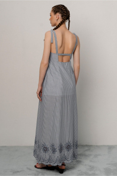 Сарафан JRSy 2597 полоса_голубая - фото 2