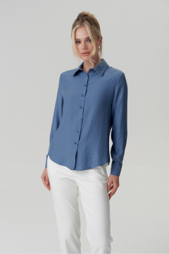 Блуза HELEN BIRCH Bl024с индиго - фото 1