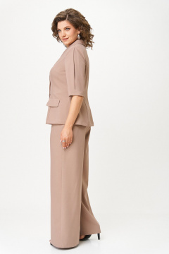 Брюки, жакет ANASTASIA MAK 1283 капучино - фото 4