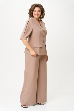 Брюки, жакет ANASTASIA MAK 1283 капучино - фото 2