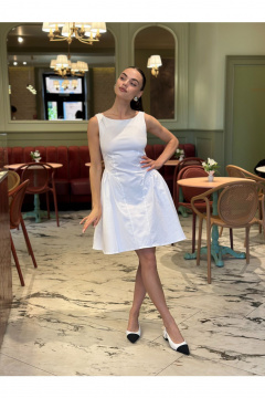 Платье THE.WOMAN 0332 белый - фото 1