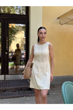 Платье THE.WOMAN 0327 сливочный - фото 3