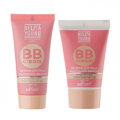 Крем тональный Belita Belita Young-ВВ Крем для лица - фото 1