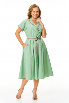 Платье T&N 7665 мята - фото 2