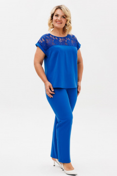 Блуза, брюки BRELA 2436 василек - фото 2