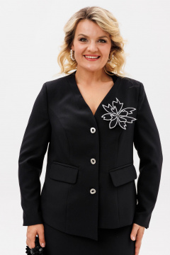 Жакет, юбка BRELA 2418 черный - фото 3