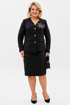 Жакет, юбка BRELA 2418 черный - фото 1