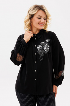 Блуза BRELA 2383.2 черный - фото 2