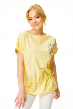 Блуза T&N 7672 сливочное_масло - фото 5