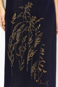 Юбка Линия Л Ю-31 темно-синий - фото 2