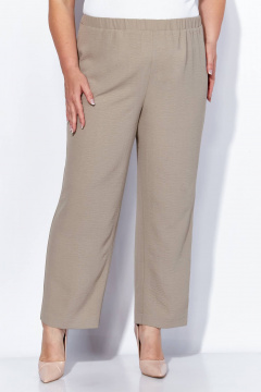 Блуза, брюки Линия Л А-2080 темно-бежевый - фото 4