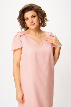 Платье Koketka i K 1292-2 персиковый - фото 5