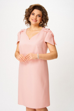 Платье Koketka i K 1292-2 персиковый - фото 4