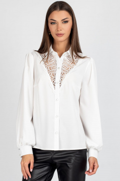 Блуза VIZAVI 748 молочный - фото 5