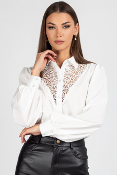 Блуза VIZAVI 748 молочный - фото 2