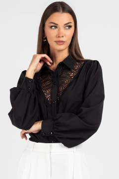 Блуза VIZAVI 748 черный - фото 5