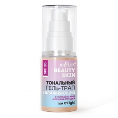 Крем тональный Belita Beauty Skin-Тональный гель-трап SPF20 "Увлажняющий",т.01 light - фото 1