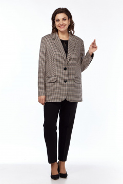 Жакет Kauhanka 003 коричневый - фото 4