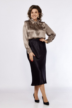 Блуза Kauhanka 009 коричневый - фото 5