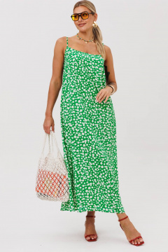 Платье Anastasia 1250 зелено-белый - фото 2