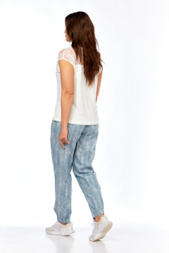 Топ Kauhanka 018 молочный - фото 5