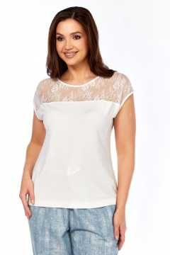 Топ Kauhanka 018 молочный - фото 1