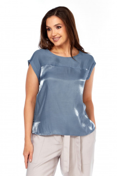 Блуза Kauhanka 020 голубой - фото 3