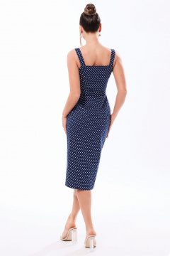 Платье Golden Valley 4664-1 синий - фото 2