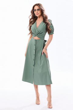 Платье Golden Valley 44114 зеленый - фото 1