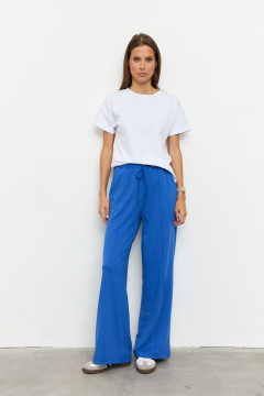 Брюки Luitui R2032 ярко-синий - фото 1