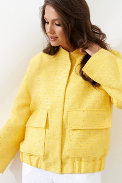 Жакет AltaModa 1027-1 желтый - фото 2
