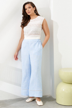 Блуза AltaModa 1038 белый - фото 3