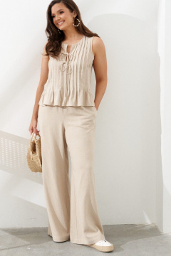 Блуза, брюки AltaModa 2011 бежевый - фото 3